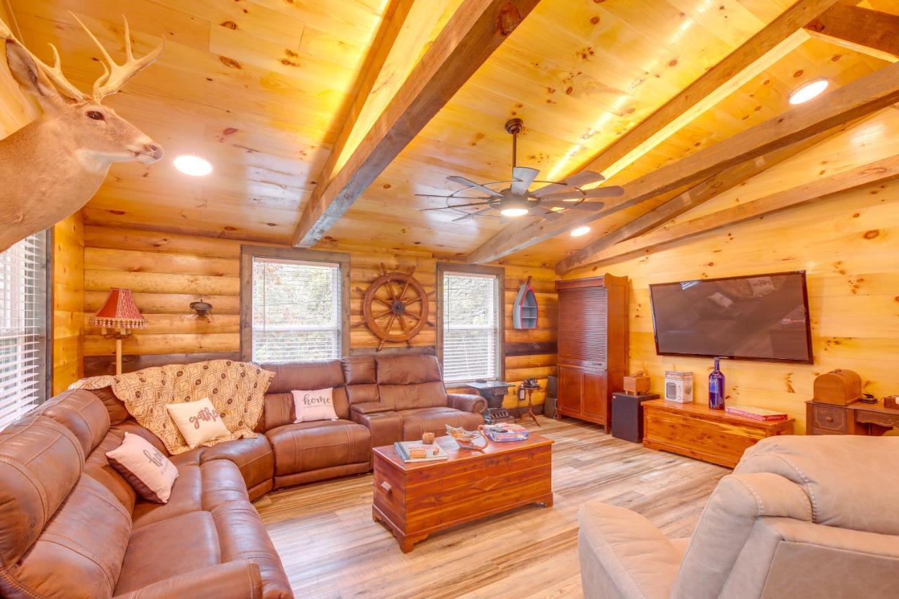 Pet-Friendly Chattanooga Cabin With Hot Tub And Kayaks Eksteriør billede