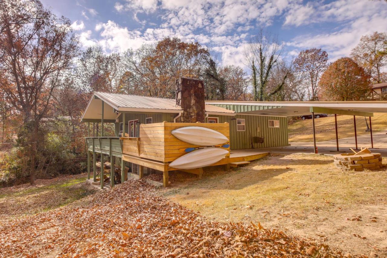Pet-Friendly Chattanooga Cabin With Hot Tub And Kayaks Eksteriør billede